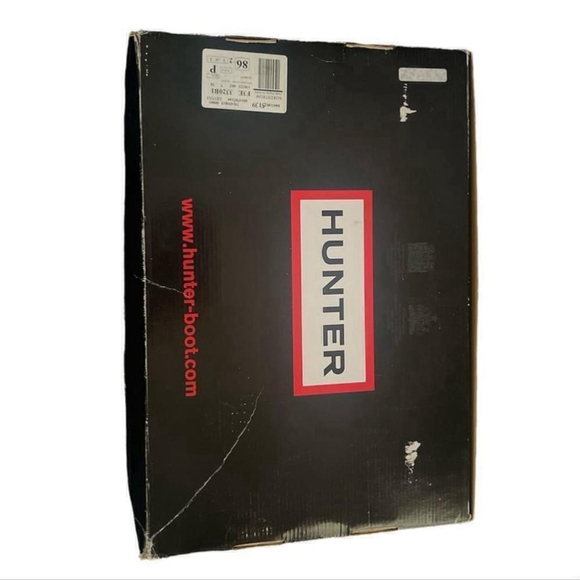 HUNTER | Tall Black Original Shiny Glossy Hunter Rain Boots UK 5/ US 6 - Picture 14 of 16